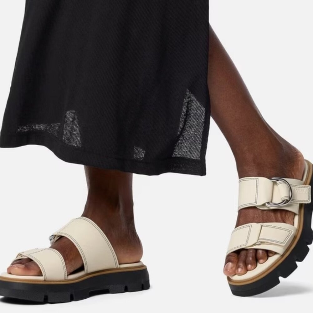 Sorel REIN CB™ Women's Slide Sandal White 7